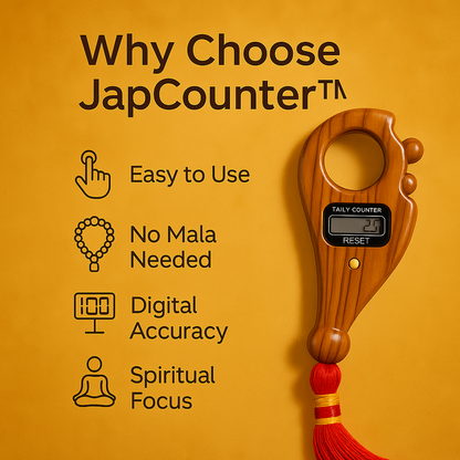 MantraMate™ – Digital Tally Counter